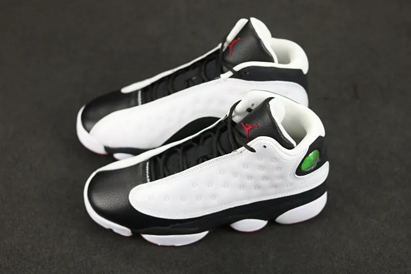All categories Air Jordan Jordan series basketball shoes Air Jordan 13 first layer genuine original factory grade Air Jordan 13 Retro He Got Game AJ13 Panda Joe 13 real carbon real cat eye 884129-104
